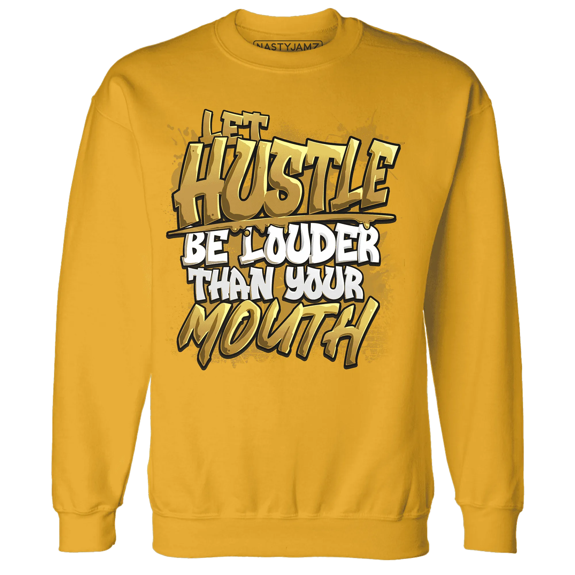 NastyJamz-Wheat-13s-Sweatshirt-Match-Hustle-Louder