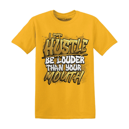 NastyJamz-Wheat-13s-T-Shirt-Match-Hustle-Louder