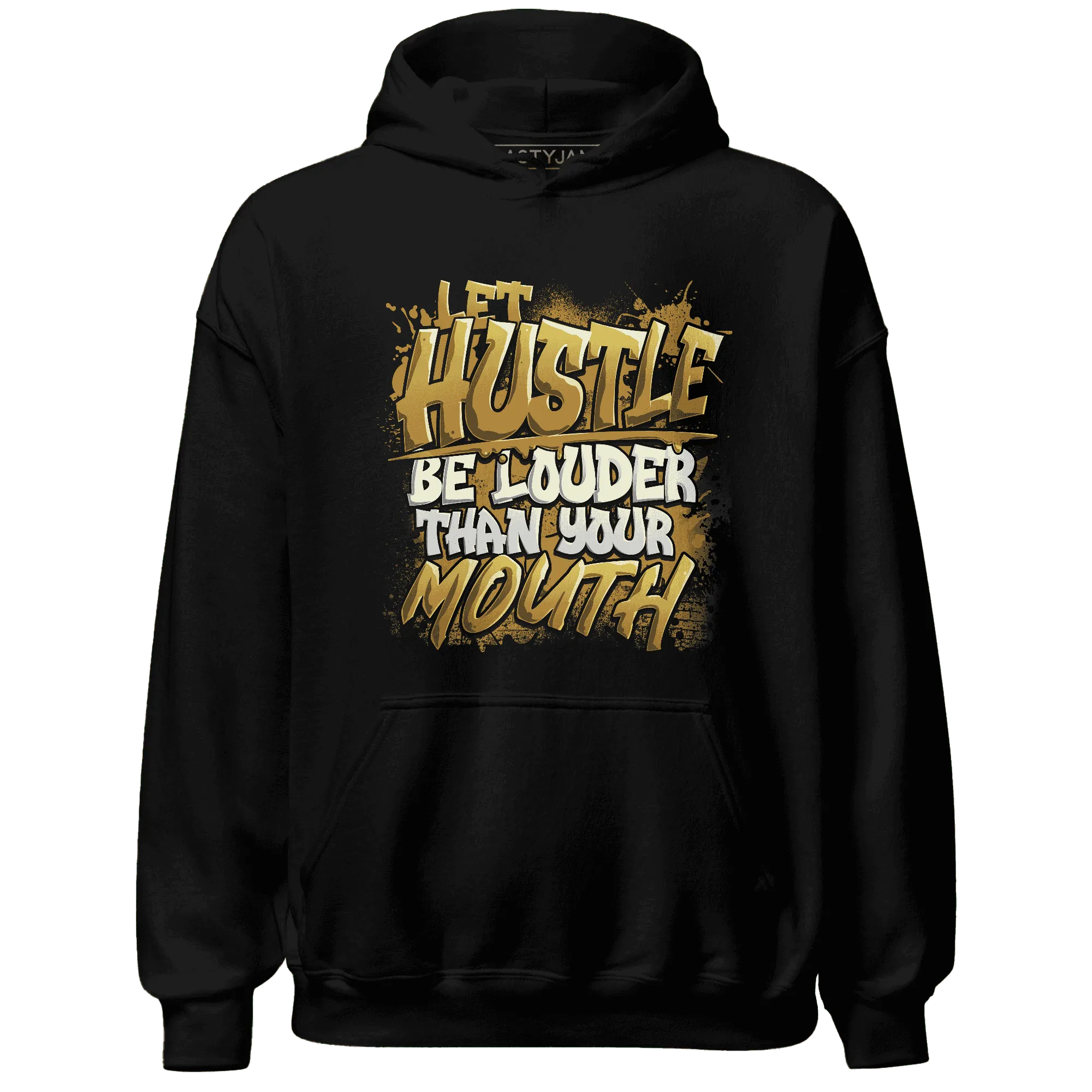 NastyJamz-Wheat-13s-Hoodie-Match-Hustle-Louder