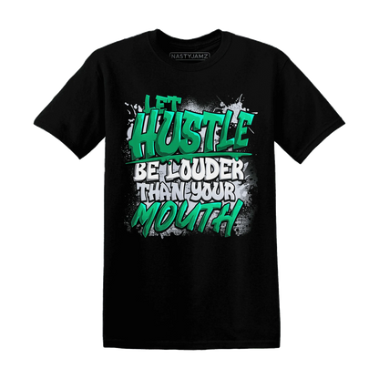 NastyJamz-Lucky-Green-5s-T-Shirt-Match-Hustle-Louder