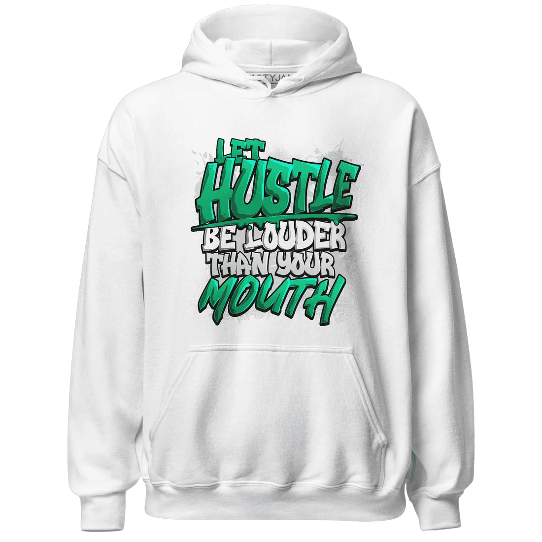 NastyJamz-Lucky-Green-5s-Hoodie-Match-Hustle-Louder