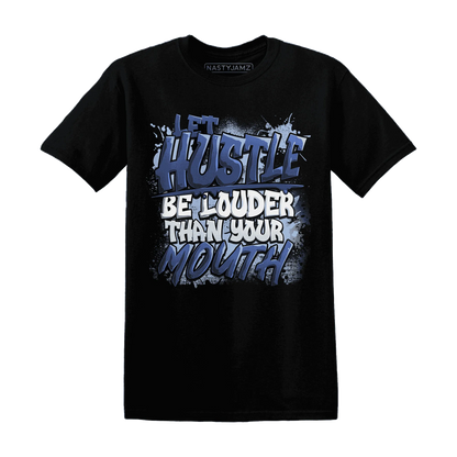 NastyJamz-Midnight-Navy-5s-T-Shirt-Match-Hustle-Louder