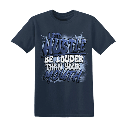 NastyJamz-Midnight-Navy-5s-T-Shirt-Match-Hustle-Louder