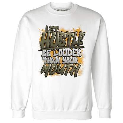 NastyJamz-Olive-5s-Sweatshirt-Match-Hustle-Louder