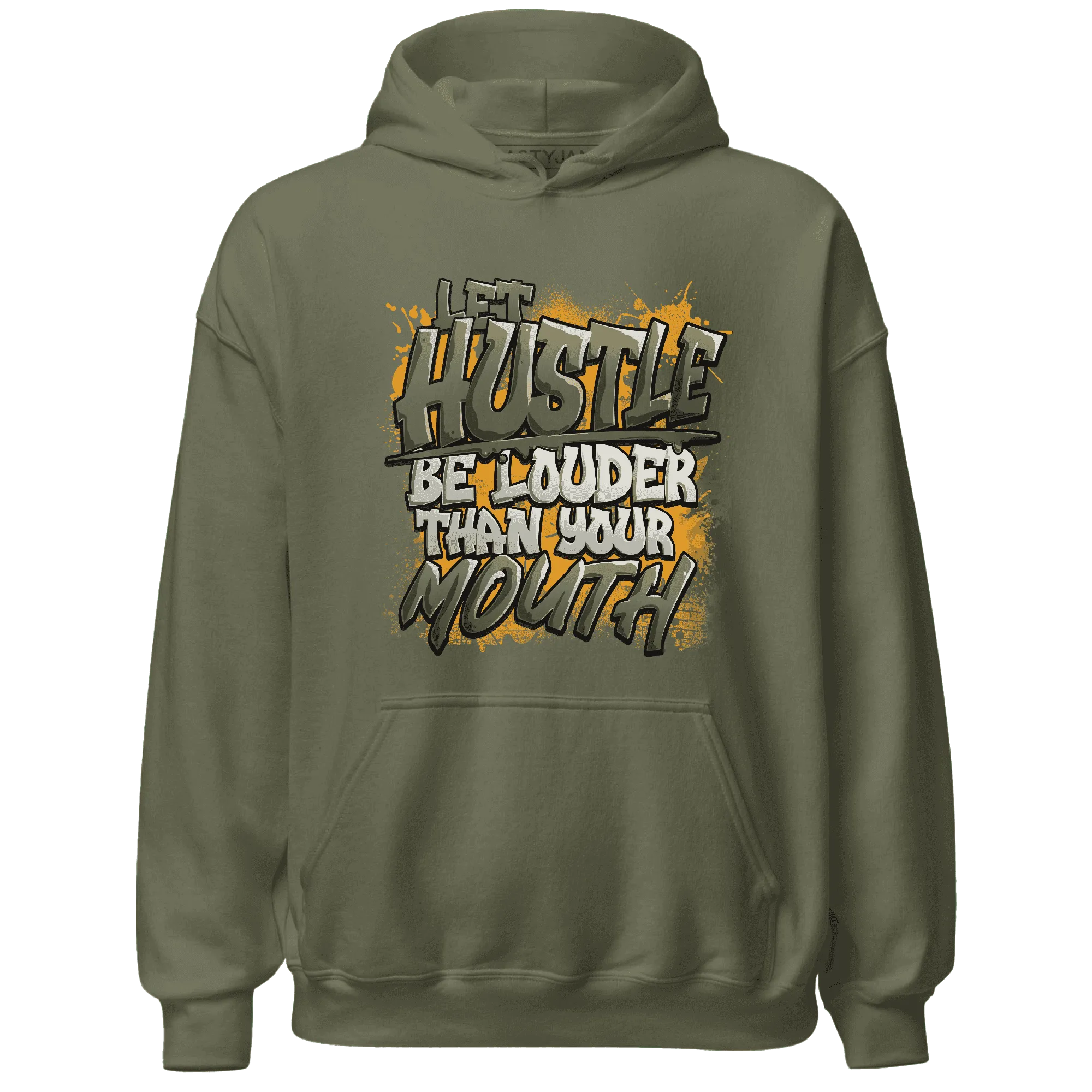 NastyJamz-Olive-5s-Hoodie-Match-Hustle-Louder