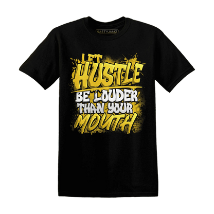 NastyJamz-Yellow-Ochre-6s-T-Shirt-Match-Hustle-Louder