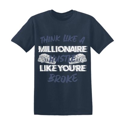 Low-Diffused-Blue-11s-T-Shirt-Match-Hustle-Millionaire