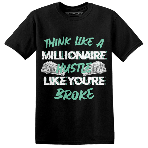 High-OG-Green-Glow-1s-T-Shirt-Match-Hustle-Millionaire