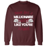 High White Team Red 1s Sweatshirt Match Hustle Millionaire - NastyJamz
