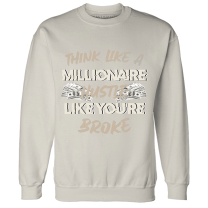 Latte 1s Sweatshirt Match Hustle Millionaire - NastyJamz