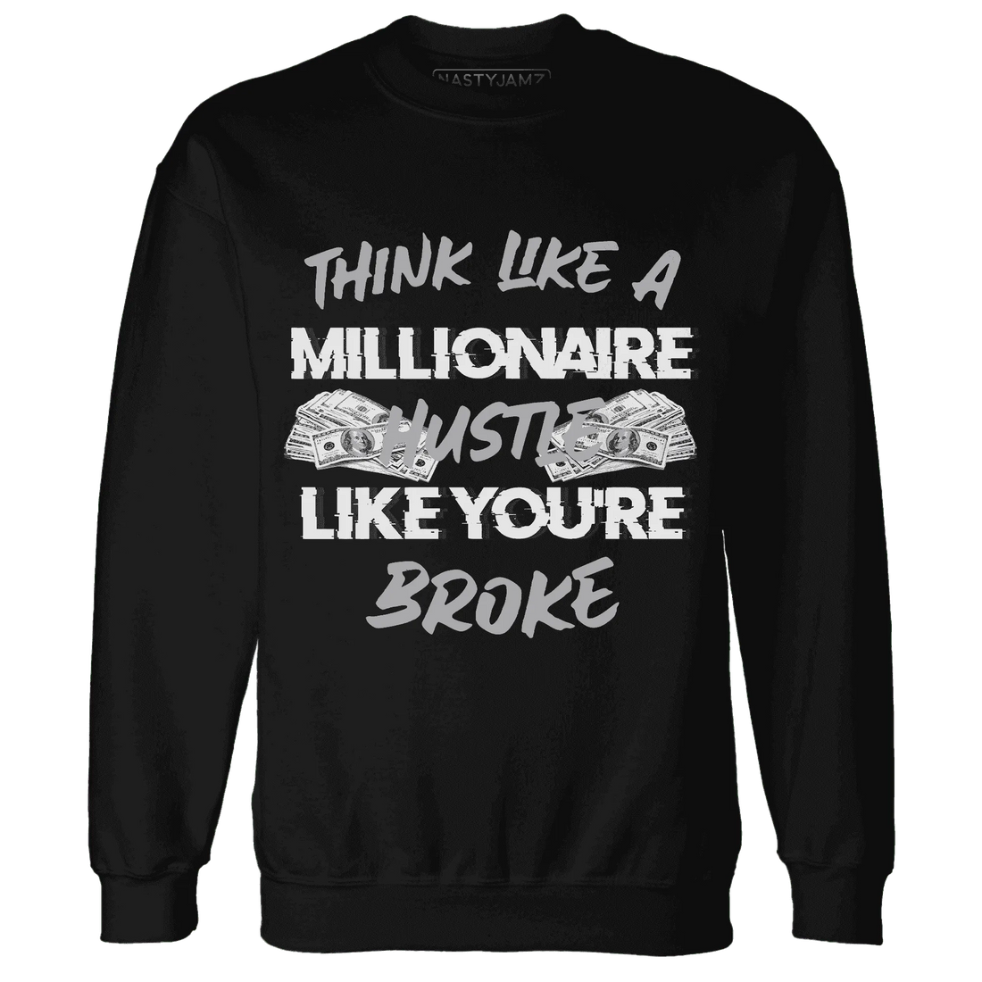 Wolf-Grey-1s-Sweatshirt-Match-Hustle-Millionaire