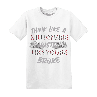 Cement-Grey-3s-T-Shirt-Match-Hustle-Millionaire