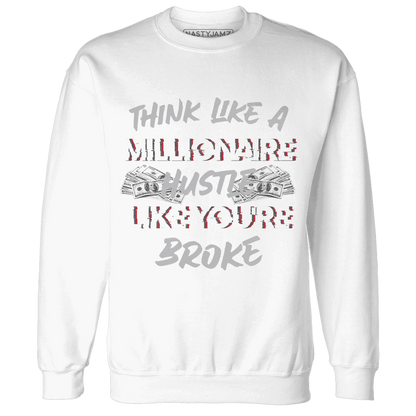 Cement-Grey-3s-Sweatshirt-Match-Hustle-Millionaire