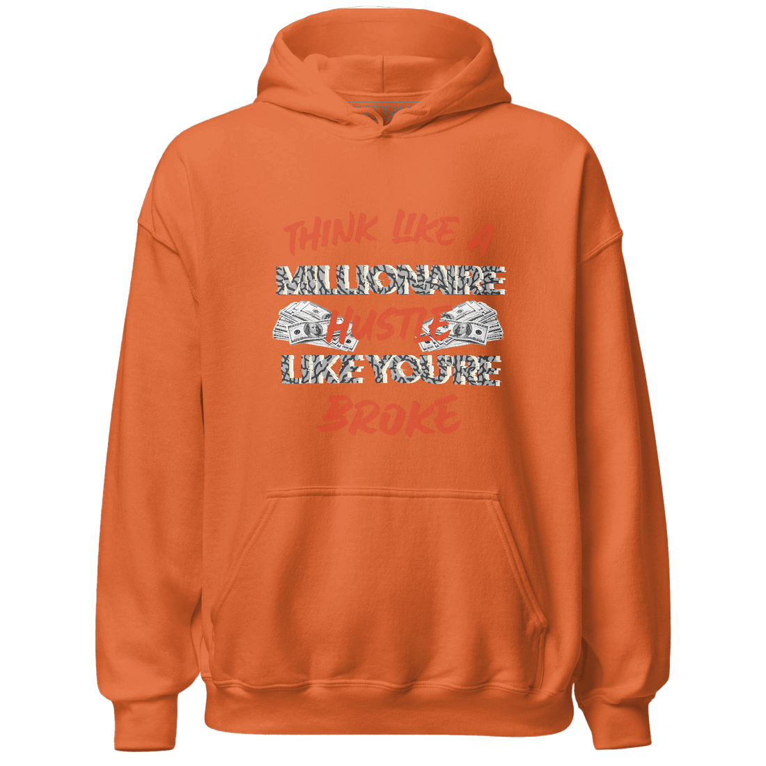 Georgia Peach 3s Hoodie Match Hustle Millionaire - NastyJamz