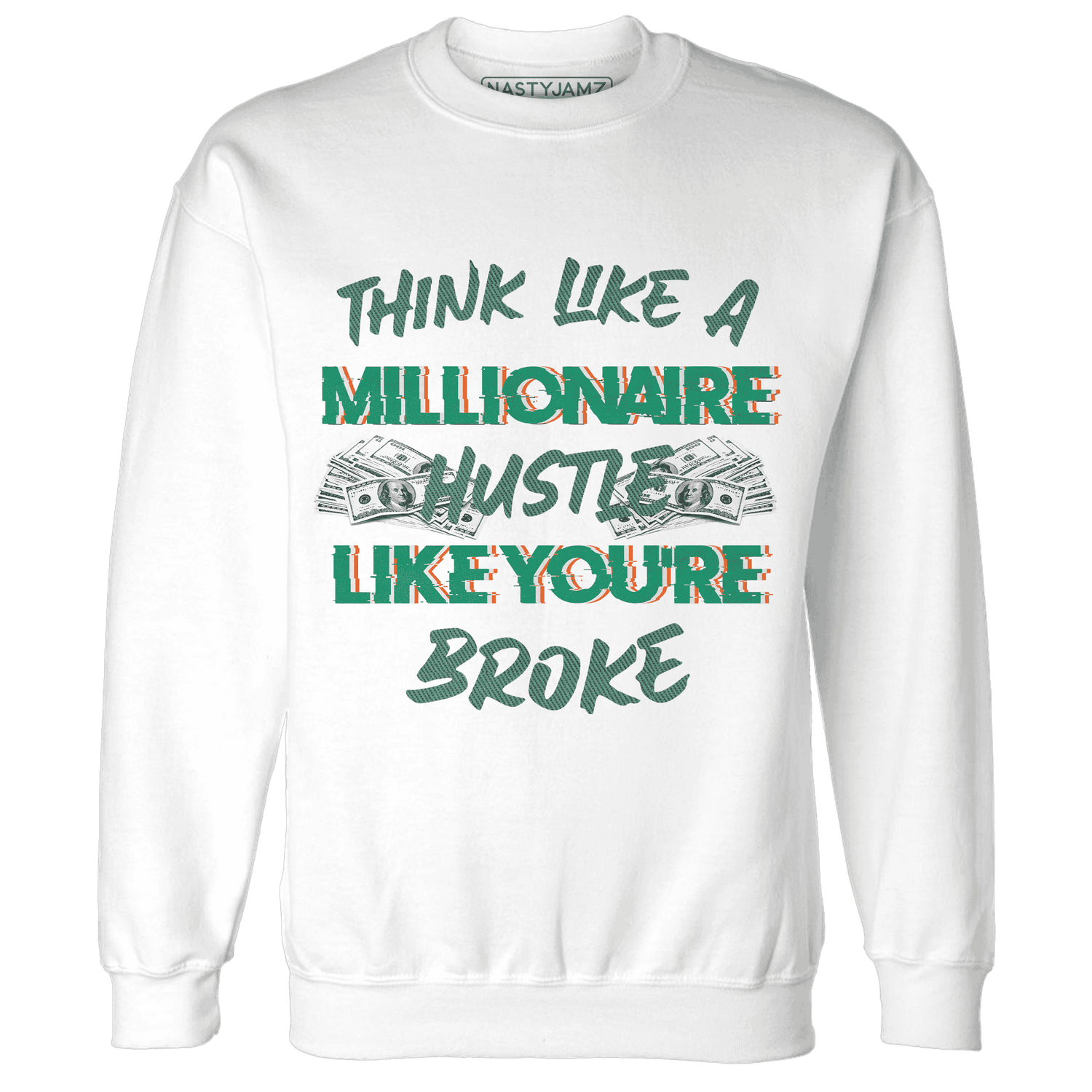 Nina CN Abney 3s Sweatshirt Match Hustle Millionaire - NastyJamz