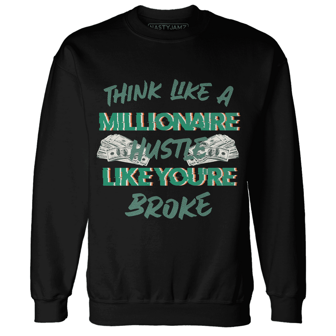 Nina CN Abney 3s Sweatshirt Match Hustle Millionaire - NastyJamz