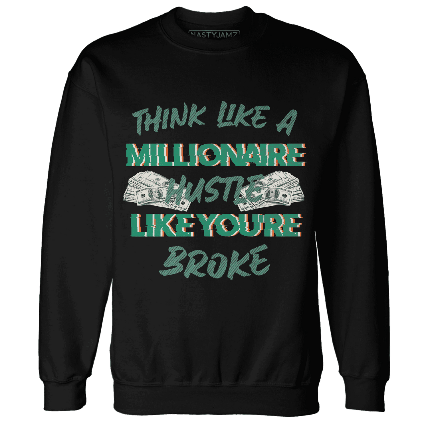 Nina CN Abney 3s Sweatshirt Match Hustle Millionaire - NastyJamz
