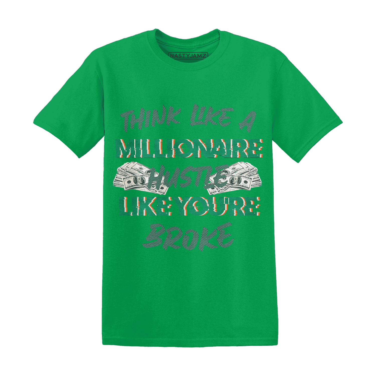 Nina CN Abney 3s T Shirt Match Hustle Millionaire - NastyJamz