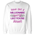 GS Hyper Violet 4s Sweatshirt Match Hustle Millionaire - NastyJamz