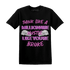GS Hyper Violet 4s T Shirt Match Hustle Millionaire - NastyJamz