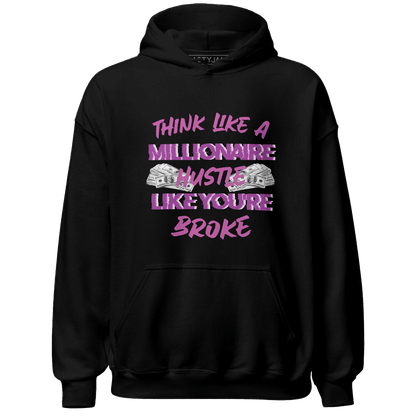 GS Hyper Violet 4s Hoodie Match Hustle Millionaire - NastyJamz