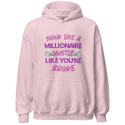 GS Hyper Violet 4s Hoodie Match Hustle Millionaire - NastyJamz
