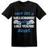 Industrial Blue 4s T Shirt Match Hustle Millionaire - NastyJamz