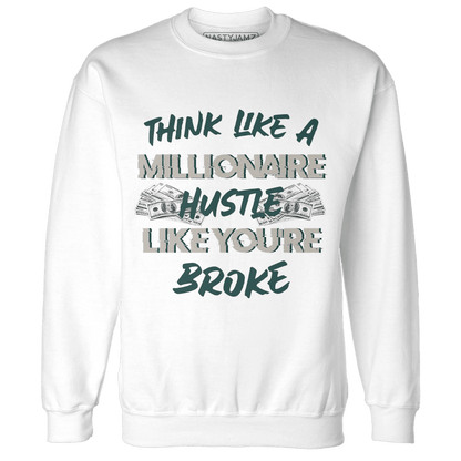 Oxidized Green 4s Sweatshirt Match Hustle Millionaire - NastyJamz