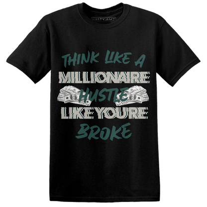 Oxidized Green 4s T Shirt Match Hustle Millionaire - NastyJamz