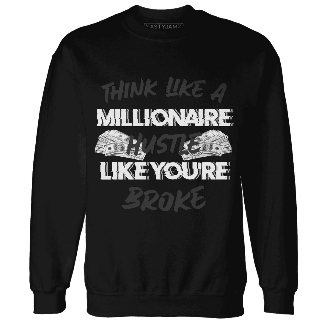 White-Thunder-4s-Sweatshirt-Match-Hustle-Millionaire