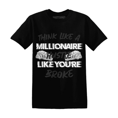 White-Thunder-4s-T-Shirt-Match-Hustle-Millionaire