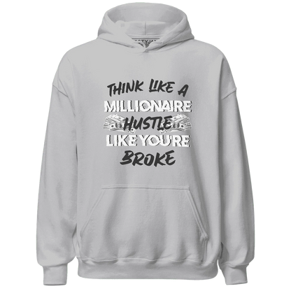 White-Thunder-4s-Hoodie-Match-Hustle-Millionaire