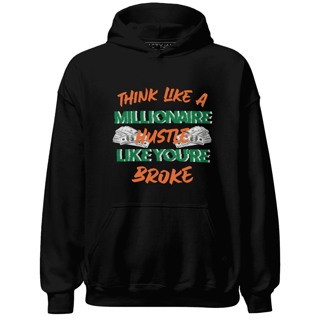 MAM Hurricanes 5s Hoodie Match Hustle Millionaire - NastyJamz