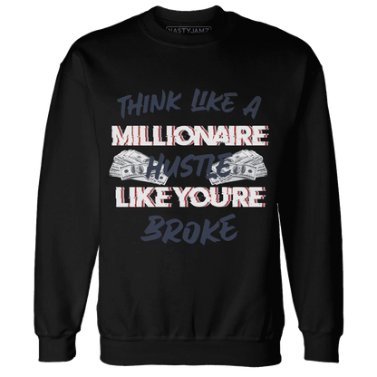 White-Navy-6s-Sweatshirt-Match-Hustle-Millionaire
