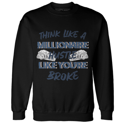AM 1 86 Jackie Robinson Sweatshirt Match Hustle Millionaire - NastyJamz