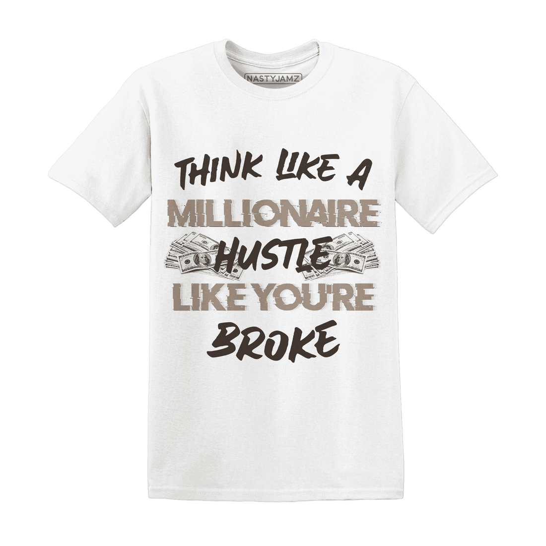 Dunk Low Baroque Brown T Shirt Match Hustle Millionaire - NastyJamz