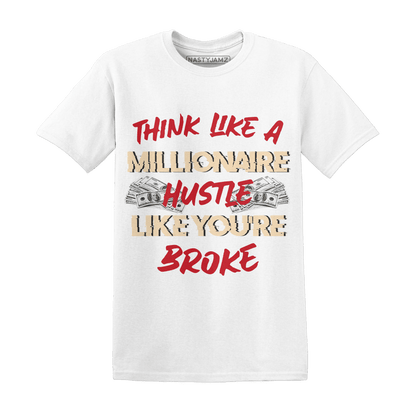 Jumman Jack University Red T Shirt Match Hustle Millionaire - NastyJamz