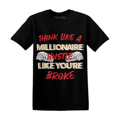 Jumman Jack University Red T Shirt Match Hustle Millionaire - NastyJamz