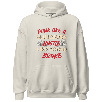 Jumman Jack University Red Hoodie Match Hustle Millionaire - NastyJamz