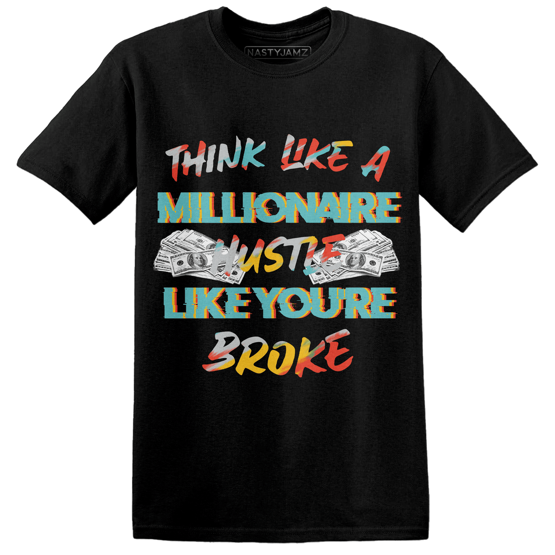 KB 8 Protro Venice Beach T Shirt Match Hustle Millionaire - NastyJamz