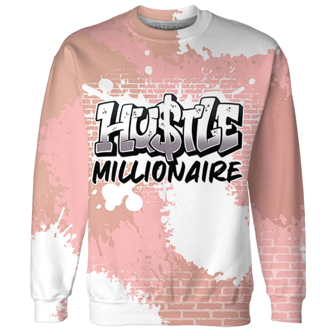 Low-Legend-Pink-11s-Sweatshirt-Match-Hustle-Millionaire-3D