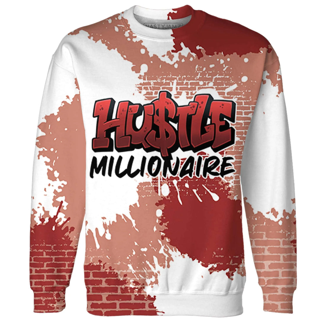 Dune-Red-13s-Sweatshirt-Match-Hustle-Millionaire-3D