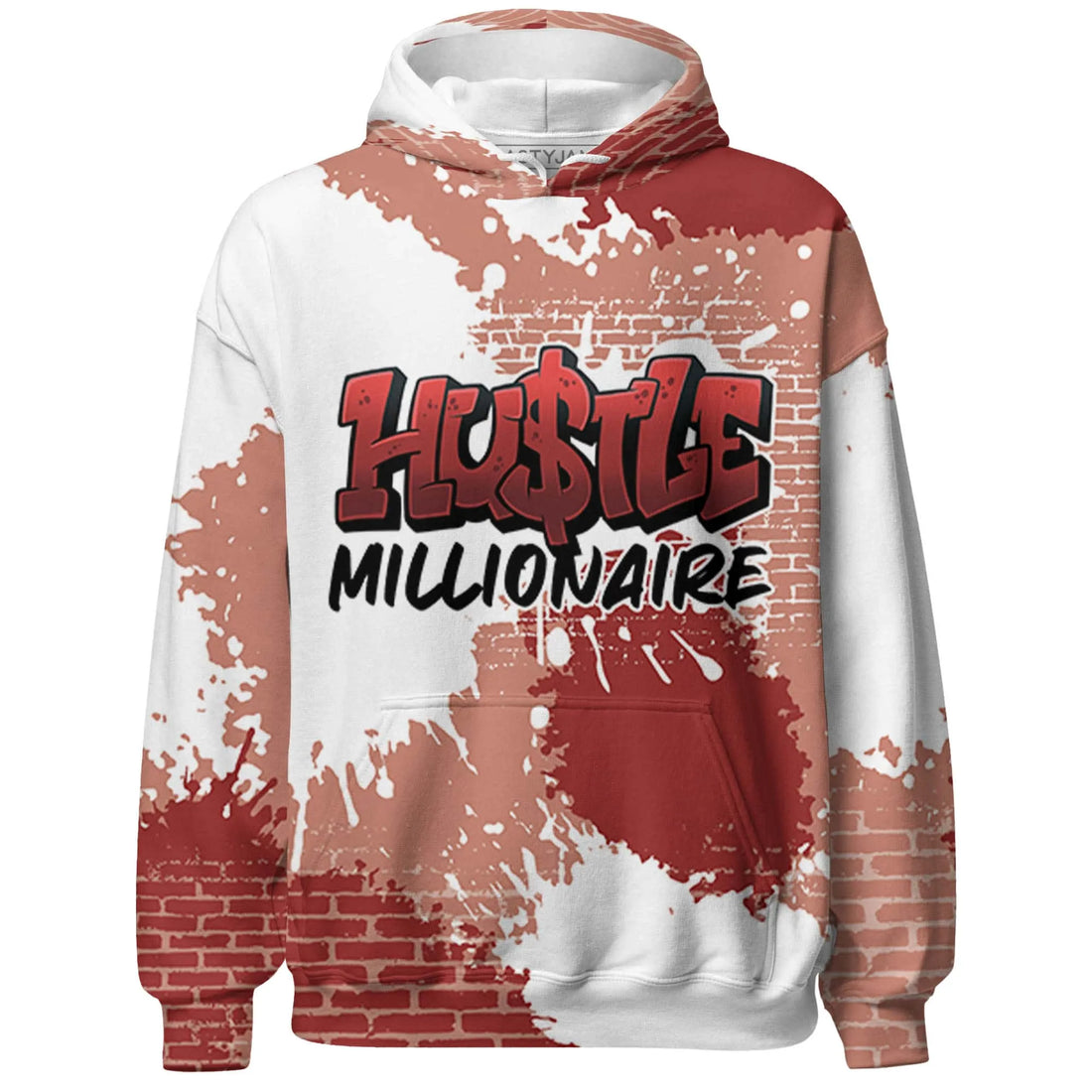 Dune-Red-13s-Hoodie-Match-Hustle-Millionaire-3D