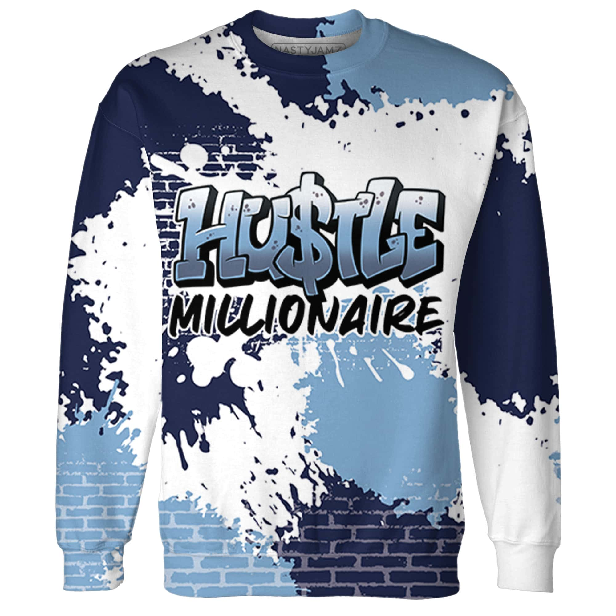 First-In-Flight-1s-Sweatshirt-Match-Hustle-Millionaire-3D