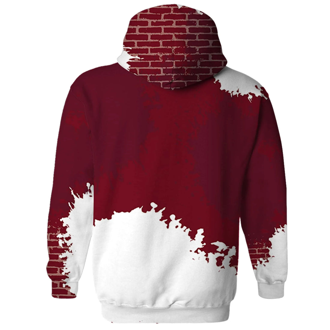High-White-Team-Red-1s-Hoodie-Match-Hustle-Millionaire-3D