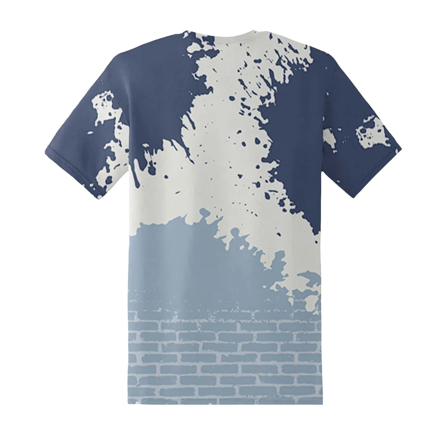 Mid-Diffused-Blue-Grey-1s-T-Shirt-Match-Hustle-Millionaire-3D