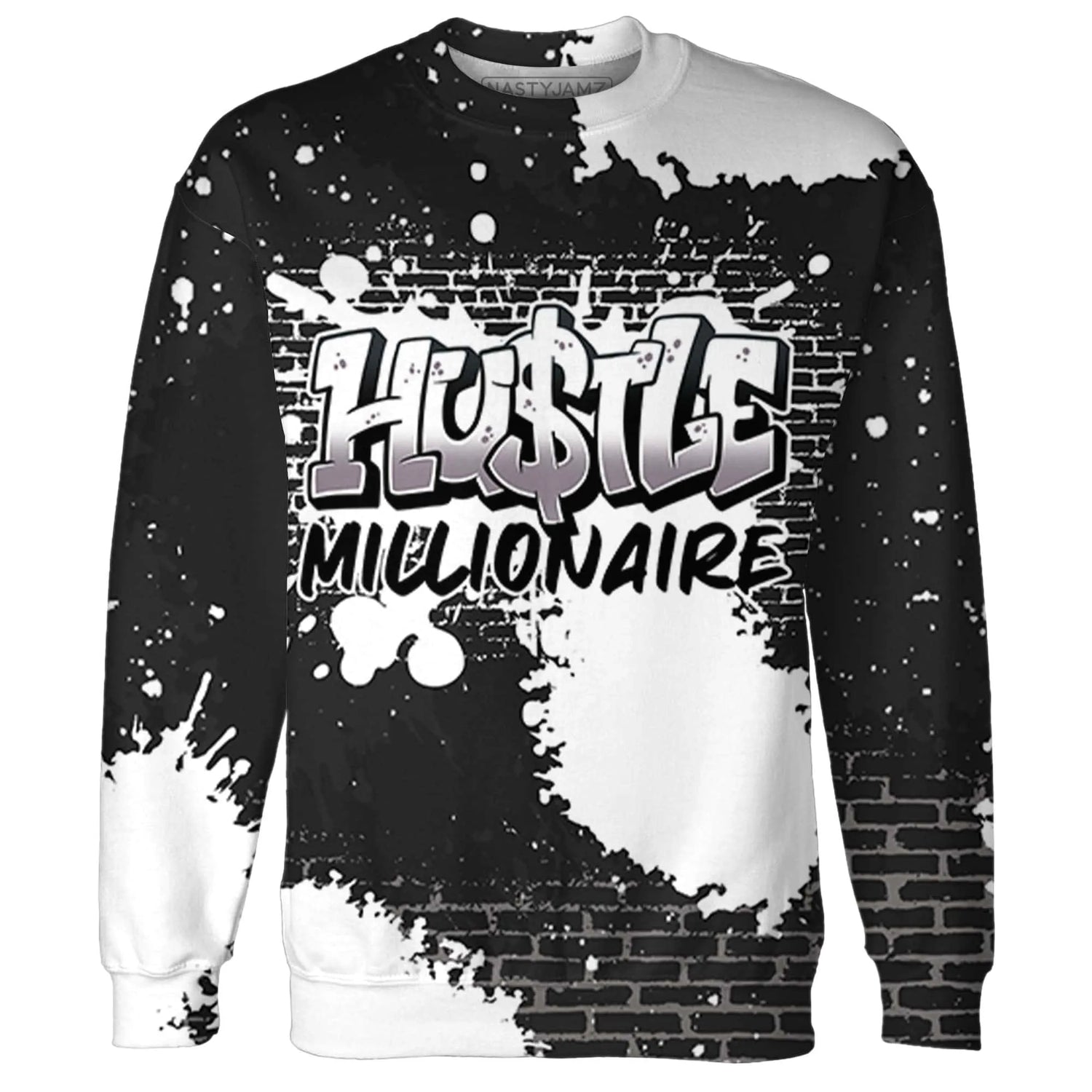 Reverse-Oreo-6s-Sweatshirt-Match-Hustle-Millionaire-3D