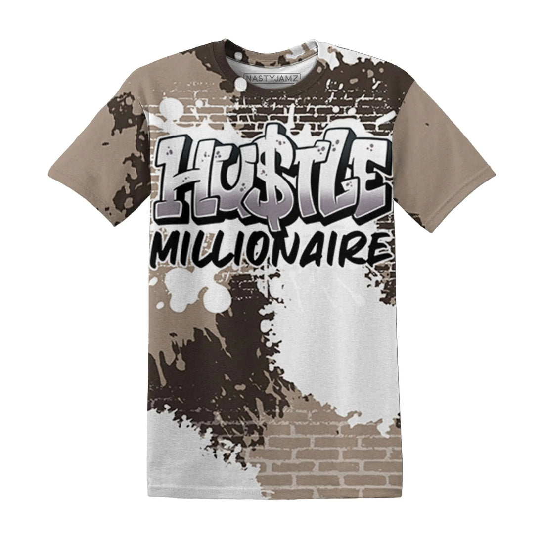 Dunk-Low-Baroque-Brown-T-Shirt-Match-Hustle-Millionaire-3D