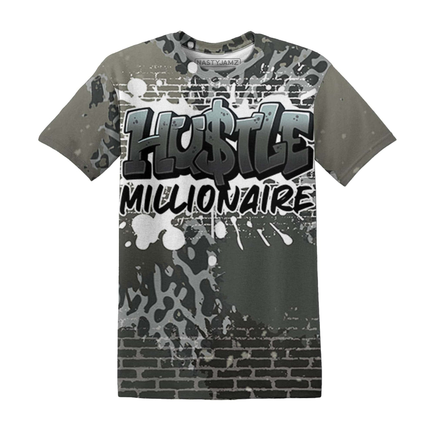 Fear-Pack-3s-T-Shirt-Match-Hustle-Millionaire-3D