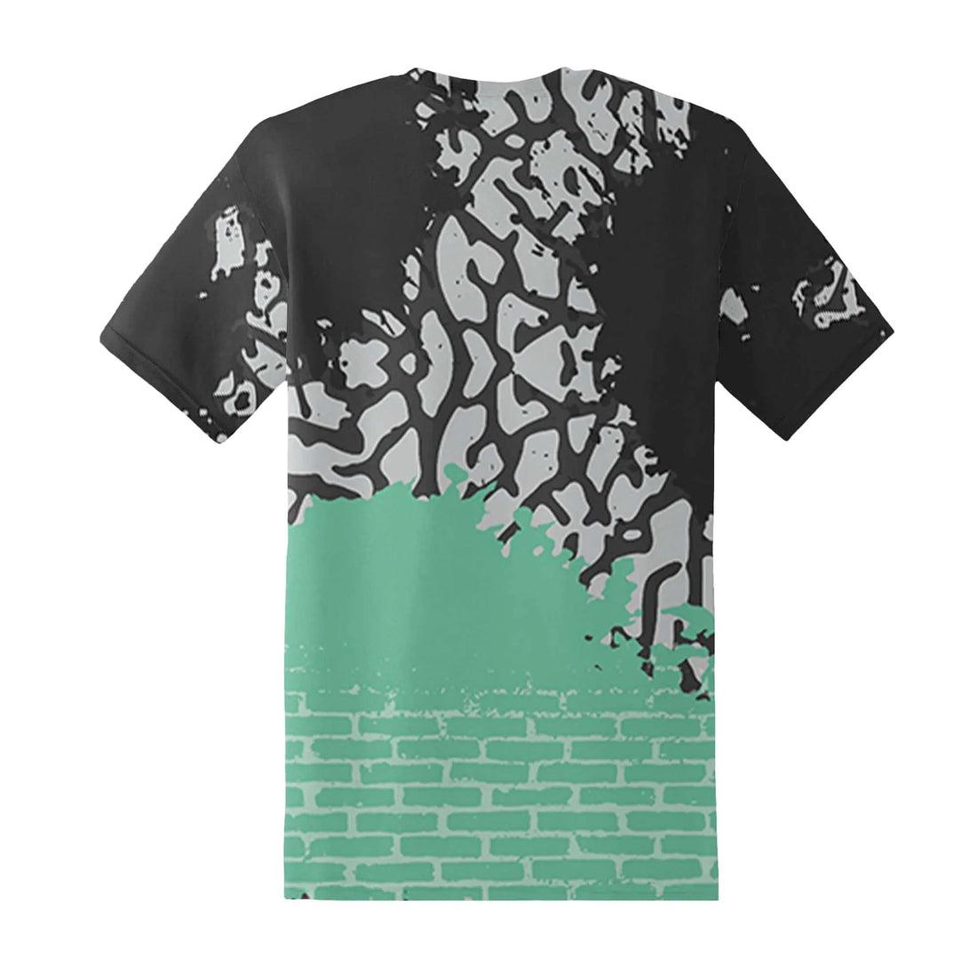 Green-Glow-3s-T-Shirt-Match-Hustle-Millionaire-3D
